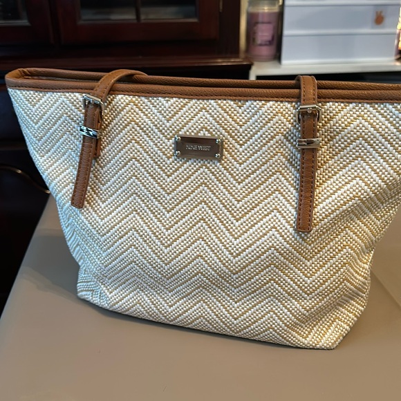Nine West Woven Purse - Picture 1 of 3